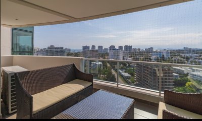 VENTA APARTAMENTO DOS DORMITORIOS PUNTA DEL ESTE EDIFICIO WIND TOWER