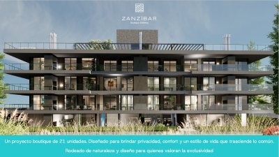 VENTA DEPARTAMENTO A ESTRENAR 2 DORMITORIOS PLAYA BRAVA ZANZIBAR 