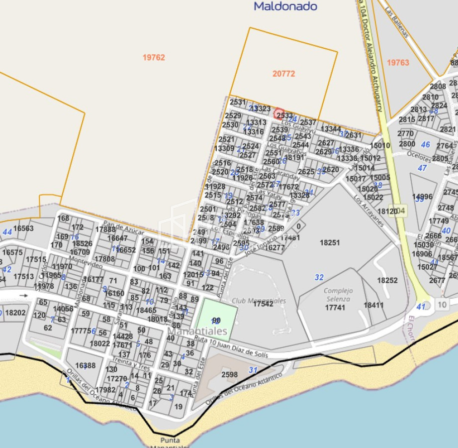 Terreno ID.12294 - VENTA TERRENO MANANTIALES 404M