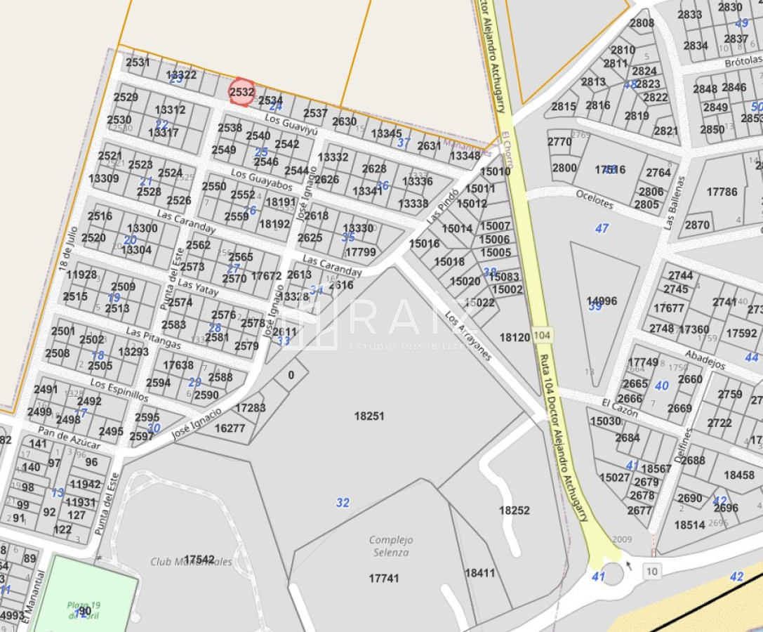Terreno ID.12294 - VENTA TERRENO MANANTIALES 404M