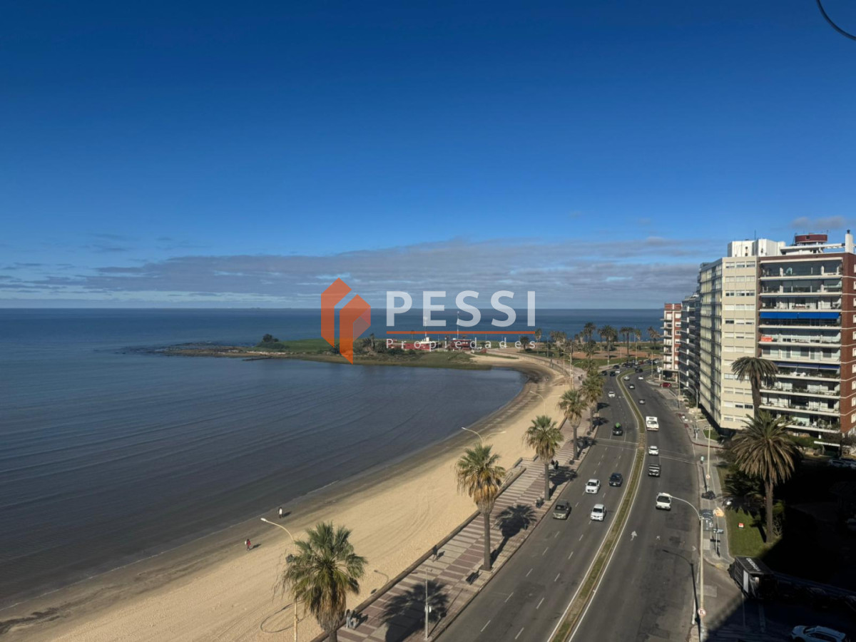Apartamento ID.1392 - Alquiler apartamento 2 dormitorios con vista al mar en Pocitos 