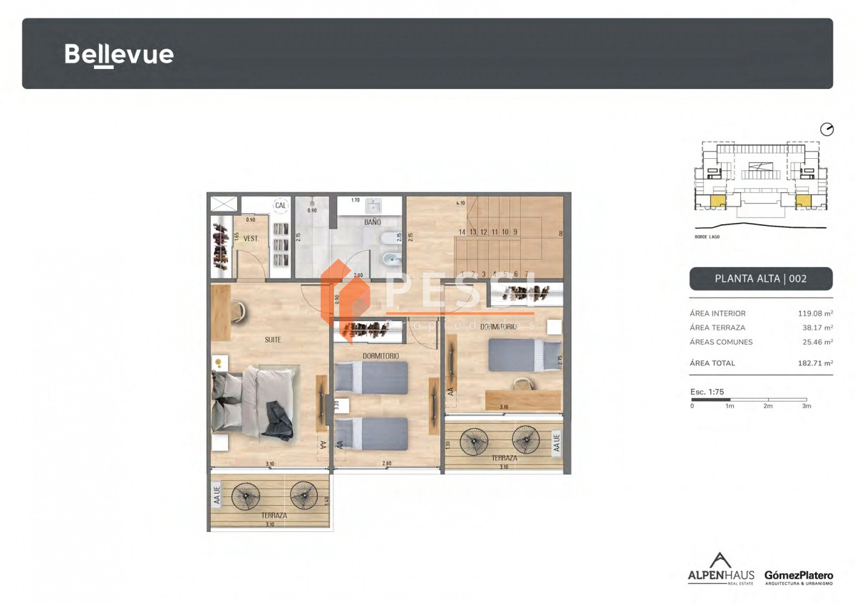 Apartamento ID.2293/Venta-duplex-4-dormitorios-en-construcción-en-Carrasco - Venta duplex 4 dormitorios en construcción en Carrasco