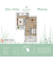 Venta monoambiente a estrenar