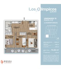 Venta apartamento 2 dormitorios