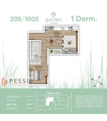 Venta apartamento 1 dormitorio