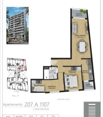 Venta apartamento 2 dormitorios