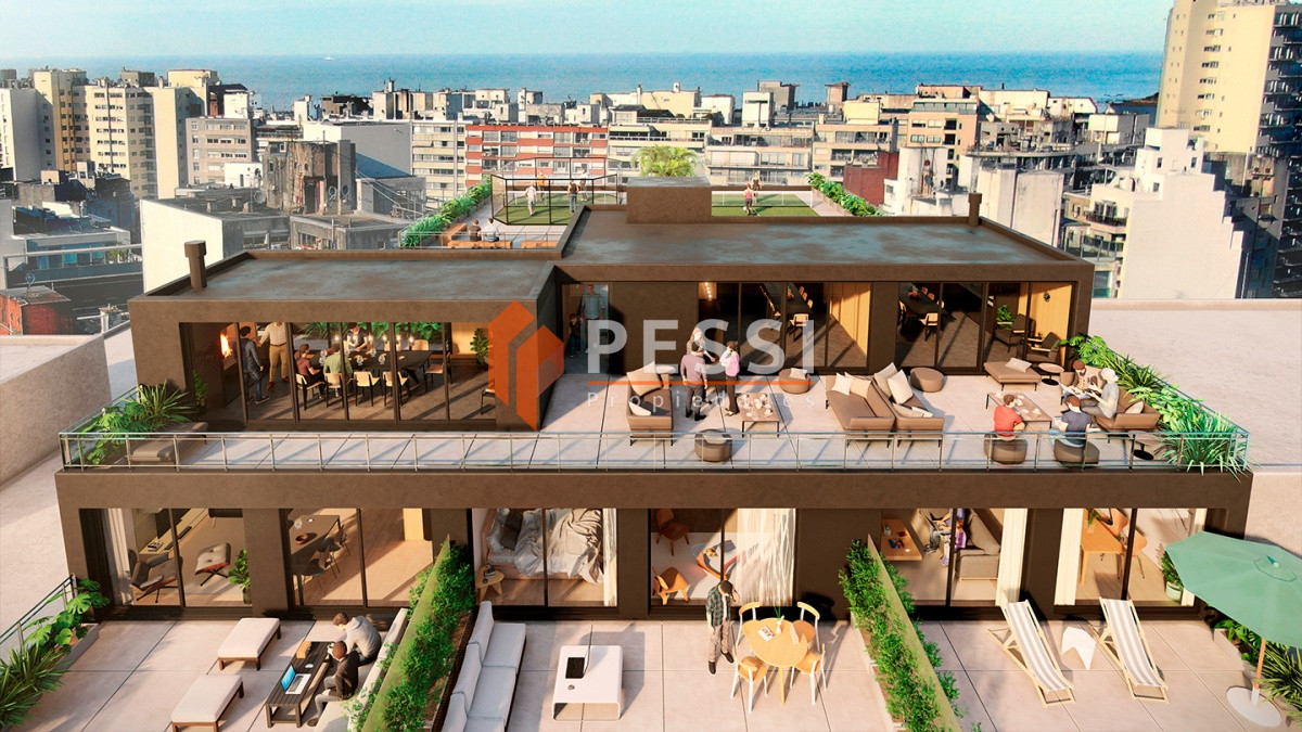 Apartamento ID.2347/Venta-apartamento-2-dormitorios-con-garage-a-estrenar-en-Pocitos - Venta apartamento 2 dormitorios con garage a estrenar en Pocitos