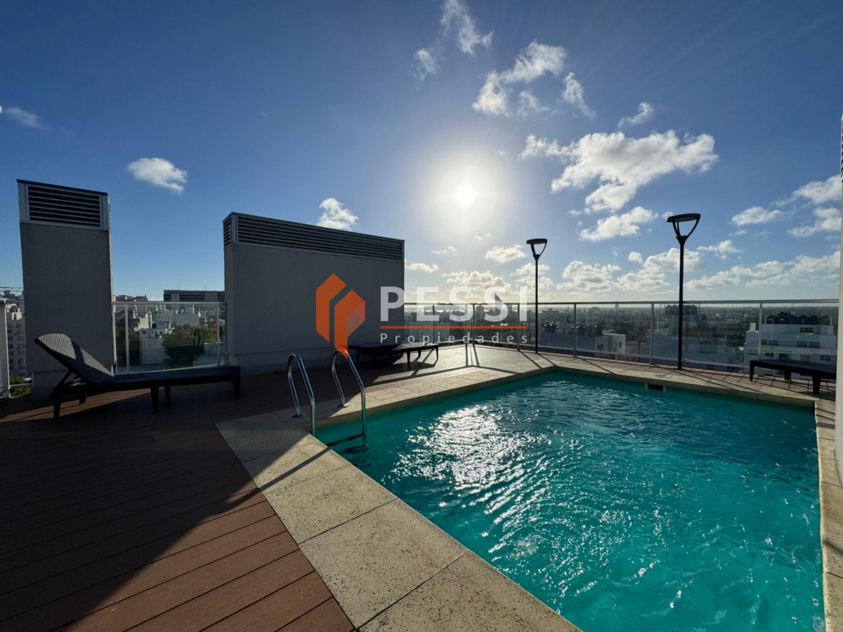 Apartamento ID.2566/Alquiler-Apartamento-2-dormitorios-con-garage-en-Tres-Cruces - Alquiler Apartamento 2 dormitorios con garage en Tres Cruces