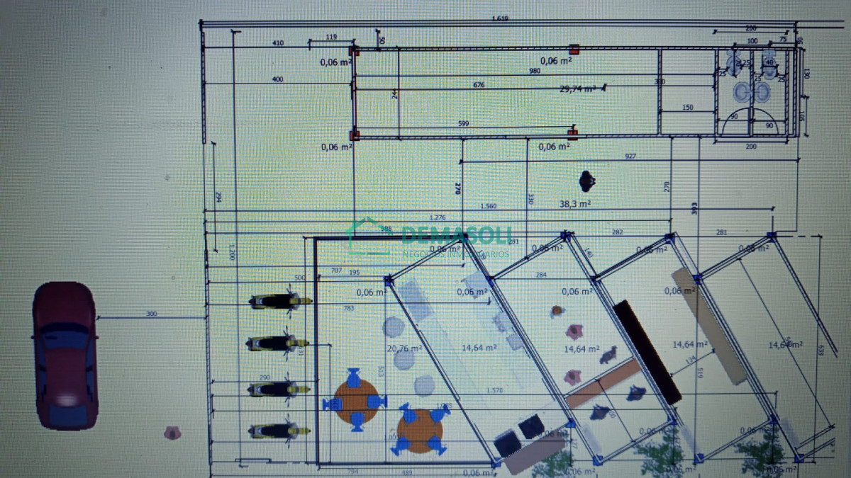Casa ID.1169 - Terreno de 480 M2 con 5 contenedores, ubicado en Pan de Azúcar, Departamento de Maldonado