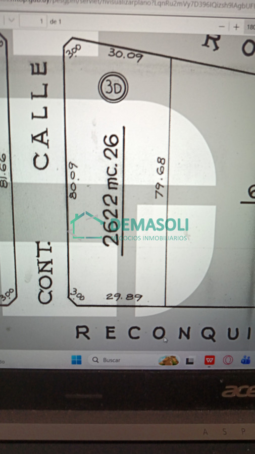 Terreno ID.208 - Terreno 2662 m2 ideal fraccionamiento o cooperativa