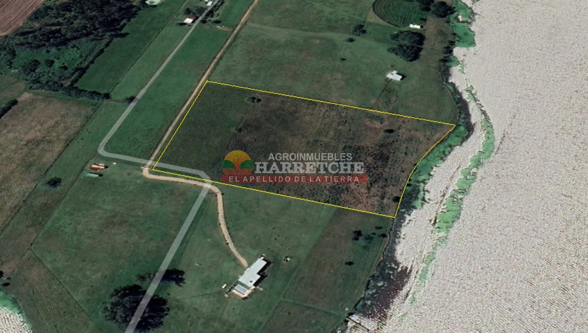 Chacra ID.449 - Chacra sin construcciones con la costa del Embalse Canelón Grande Única!!