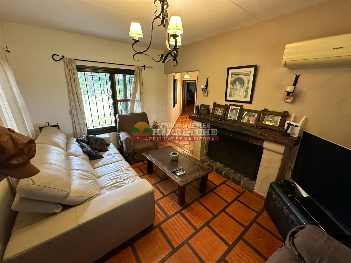 Chacra ID.448 - Chacra en Melilla, 10 has, casco de 3 dormitorios, 2 baños, piscina, galpón.