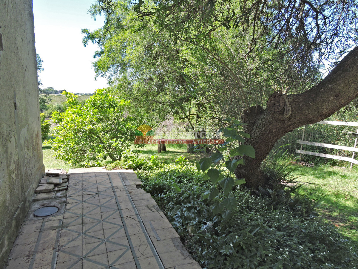 Chacra ID.419 - Chacra en venta Chalet con 6 dorm, 3 baños, parque, apta banco.