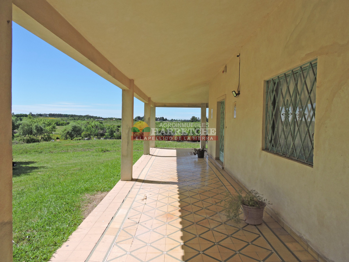 Chacra ID.419 - Chacra en venta Chalet con 6 dorm, 3 baños, parque, apta banco.