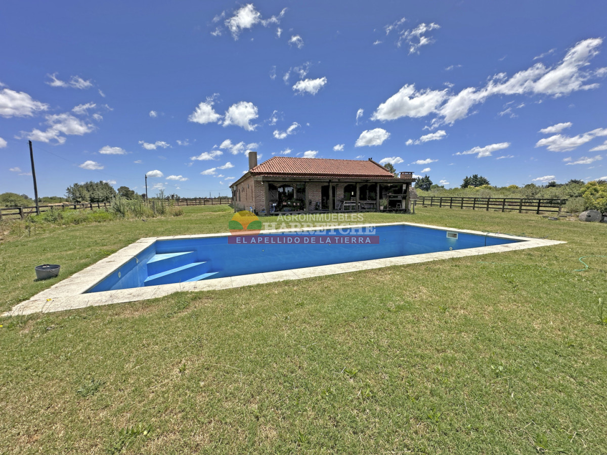 Chacra ID.501 - Chacra Haras hermosa 4 has, Chalet, 3 dorm, piscina, caballerizas, casa personal