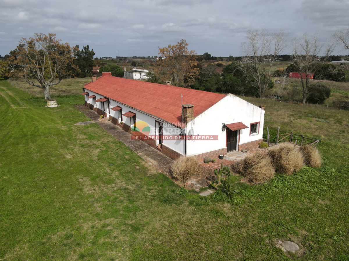 Chacra ID.536 - Chacra en Villa Nueva, hermosa casa, 4 dorm, 2 baños, amplios espacios