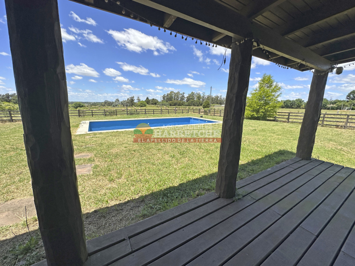 Chacra ID.501 - Chacra Haras hermosa 4 has, Chalet, 3 dorm, piscina, caballerizas, casa personal