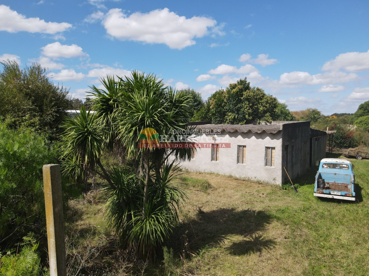 Chacra ID.374 - Chacra en Cuatro Piedras, 2 has con casa, galpón, muy buen lugar.