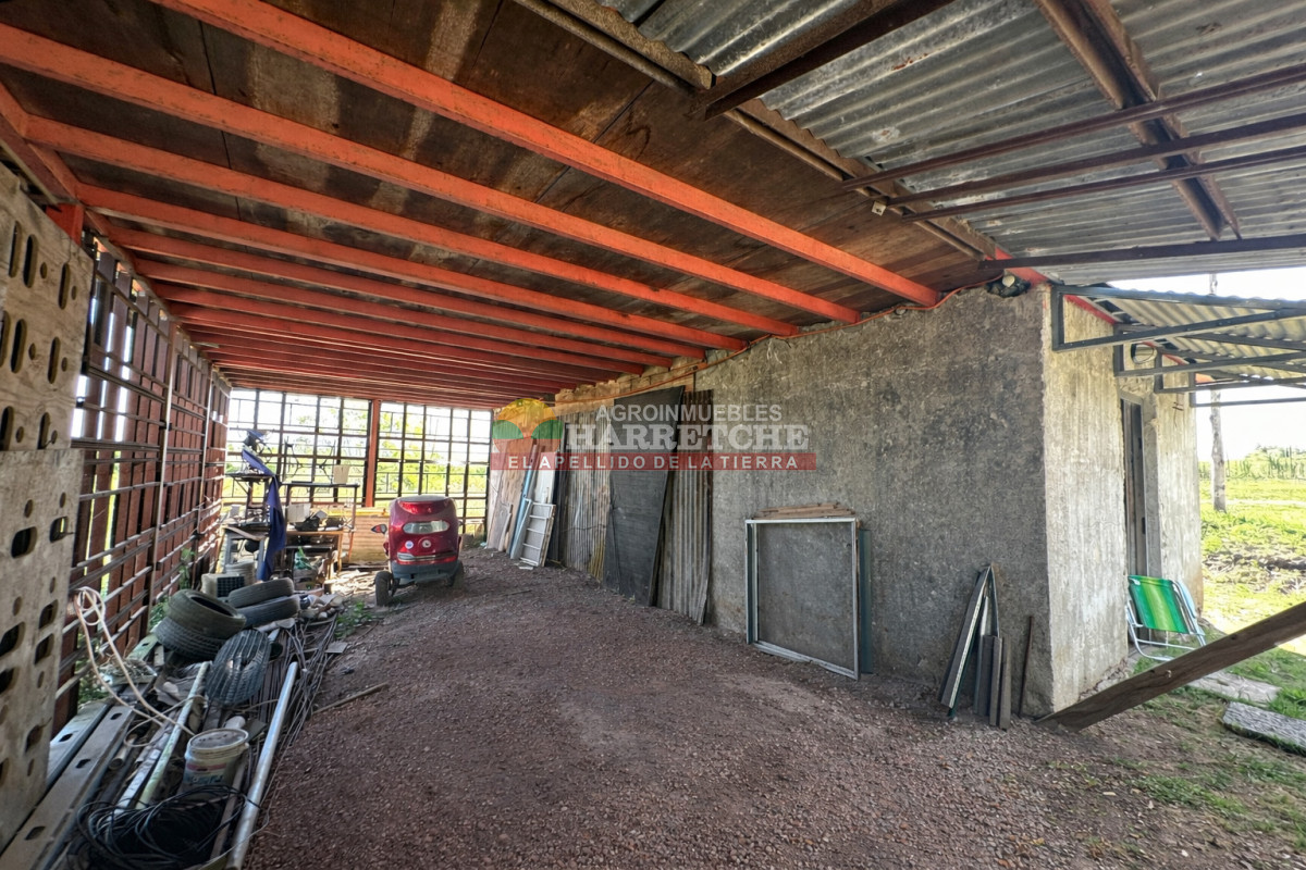 Chacra ID.508 -  Chacra en Los Cerrillos, 4 has, monoambiente, cañada, tajamar! 