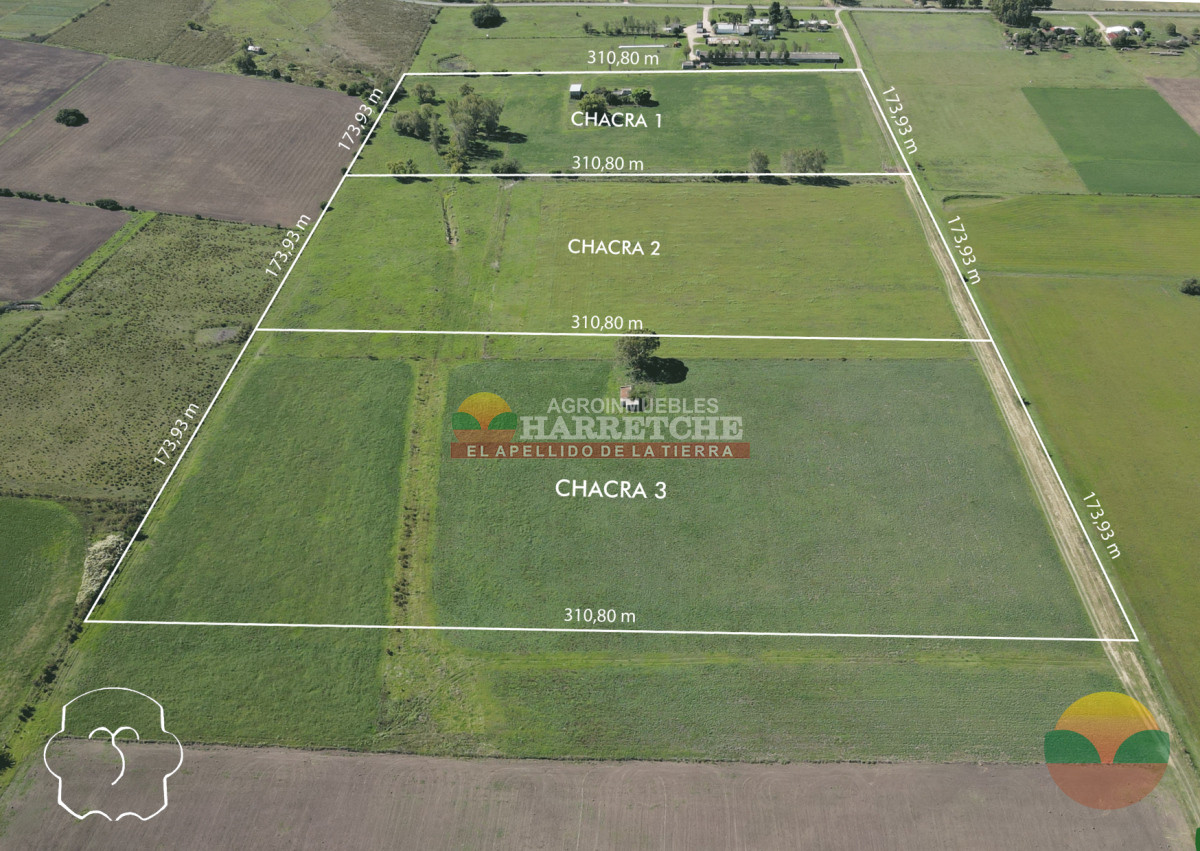 Chacra ID.444 - Chacra en Los Cerrillos, 5.4 has con cañada, predio alto y limpio, dueño financia!