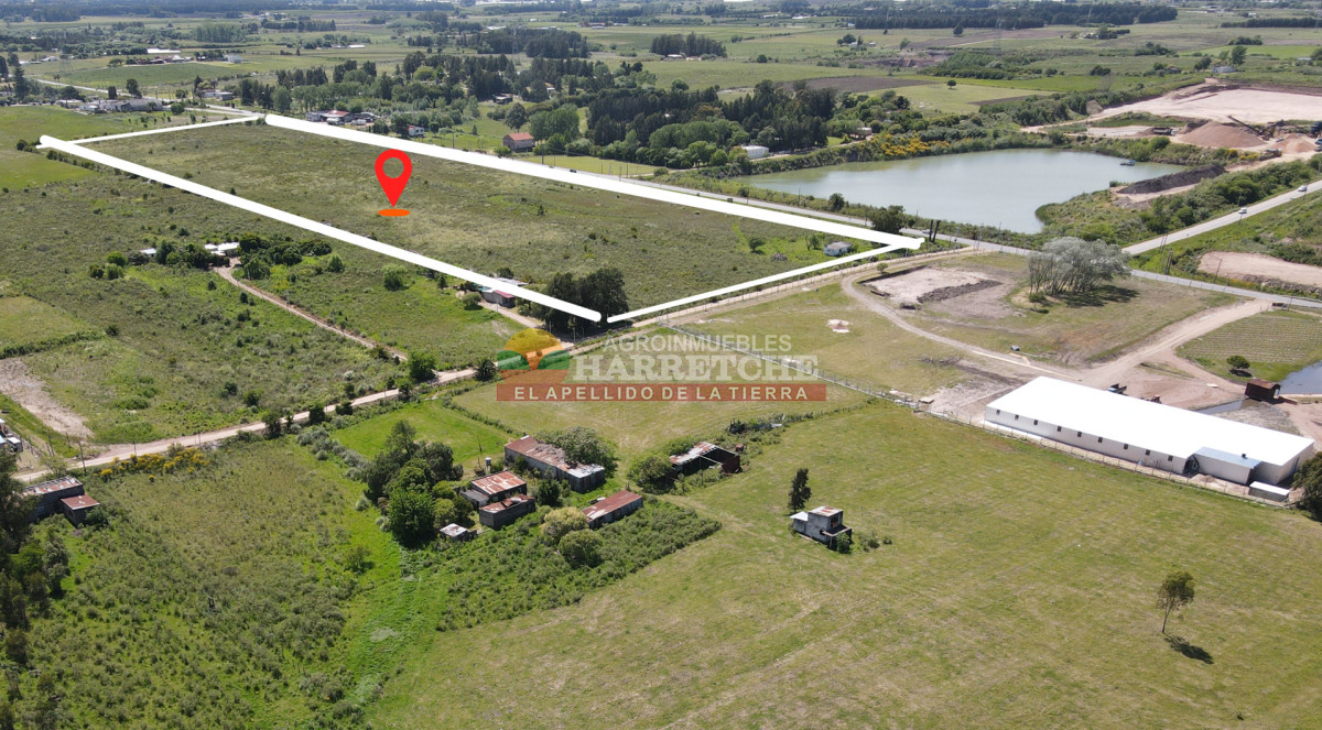 Chacra ID.223 -  Chacra en venta 7 has sobre Ruta, Canelón Chico