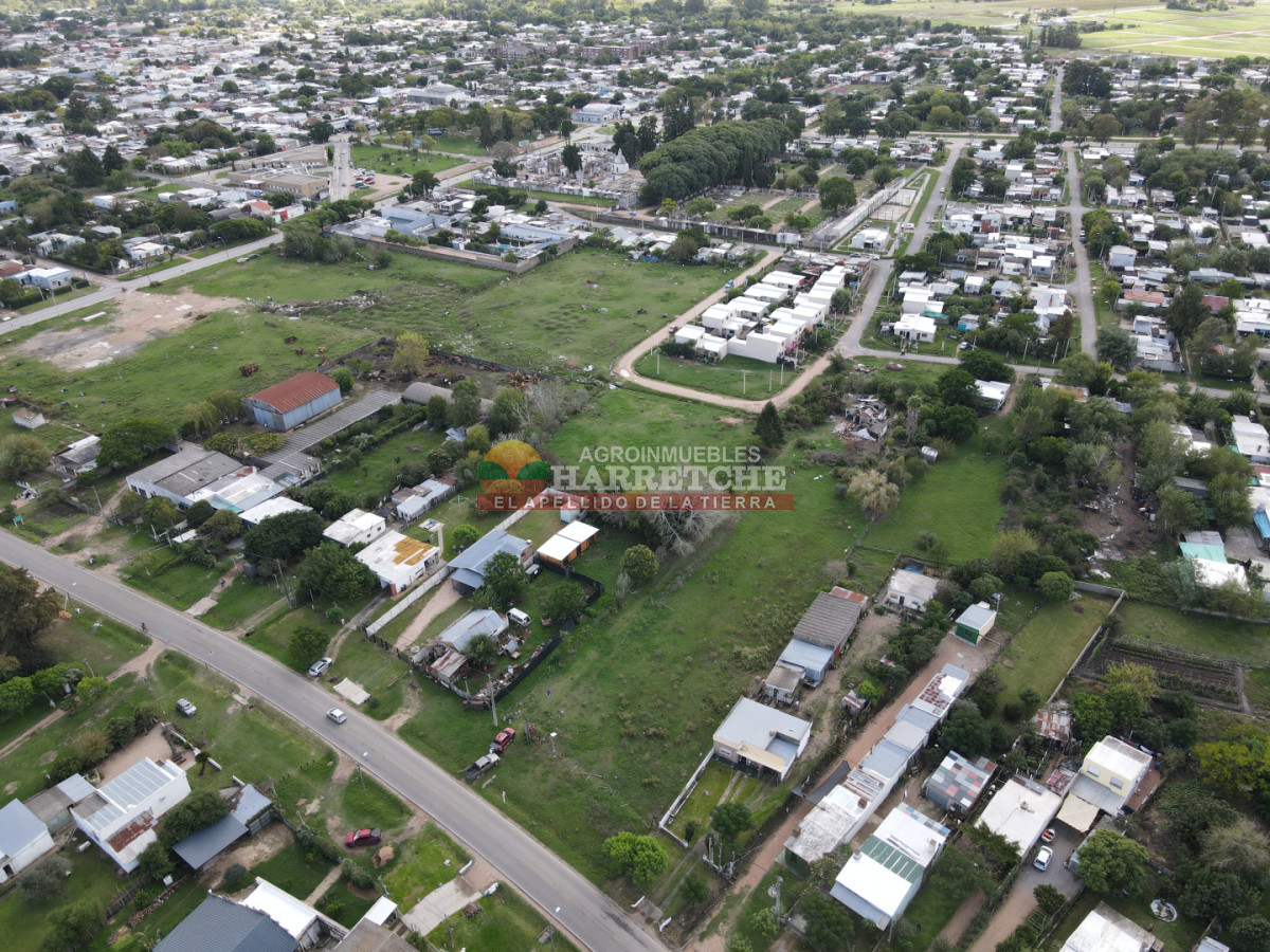 Terreno ID.514 - Terreno en Santa Lucia, 4696 m2 con frente a ruta y calle!