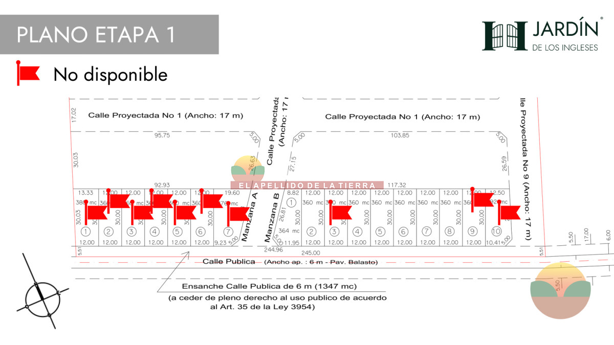 Terreno ID.409 - Terrenos en venta en Progreso, fraccionamiento Jardín de los Ingleses