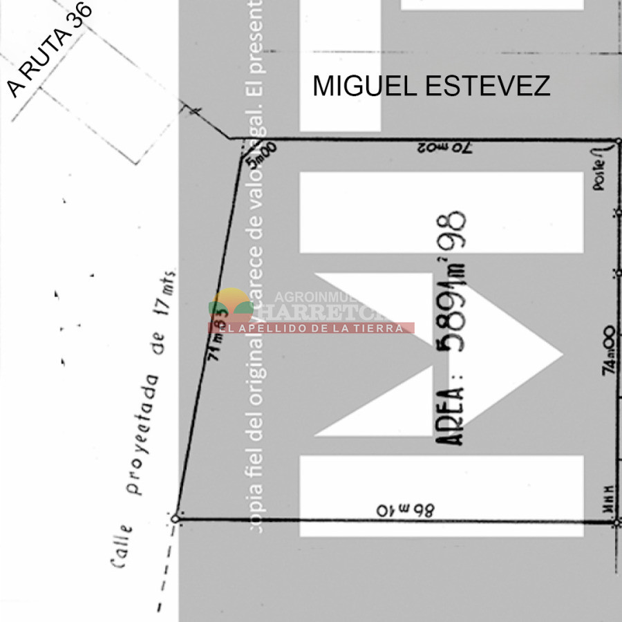 Terreno ID.489 - Terreno centrico para fraccionar en Los Cerrillos 