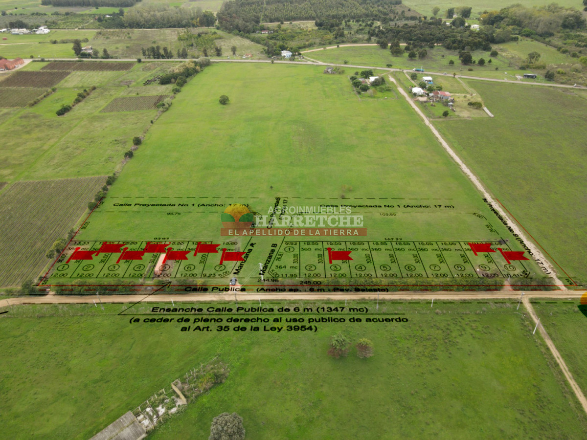 Terreno ID.519 - Terreno en Progreso, 360 m² en Jardín de los Ingleses® ¡Financiación directa!