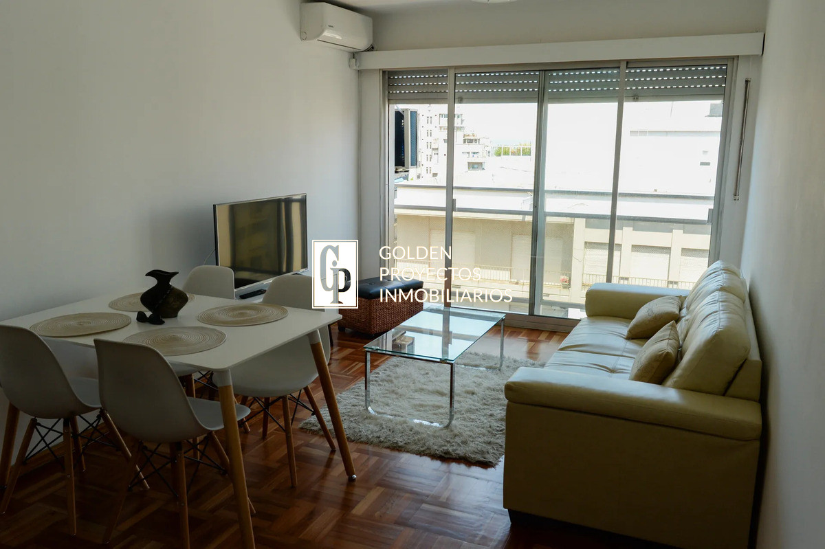 Apartamento ID.720 - Apartamento En Alquiler Amoblado De 1 Dormitorio En Pocitos