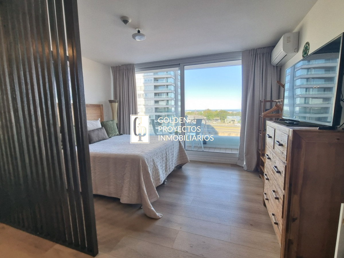 Apartamento ID.528/Monoambiente-Amoblado-En-Alquiler-Ventura-tower-Carrasco- - Monoambiente Amoblado En Alquiler Ventura tower Carrasco 