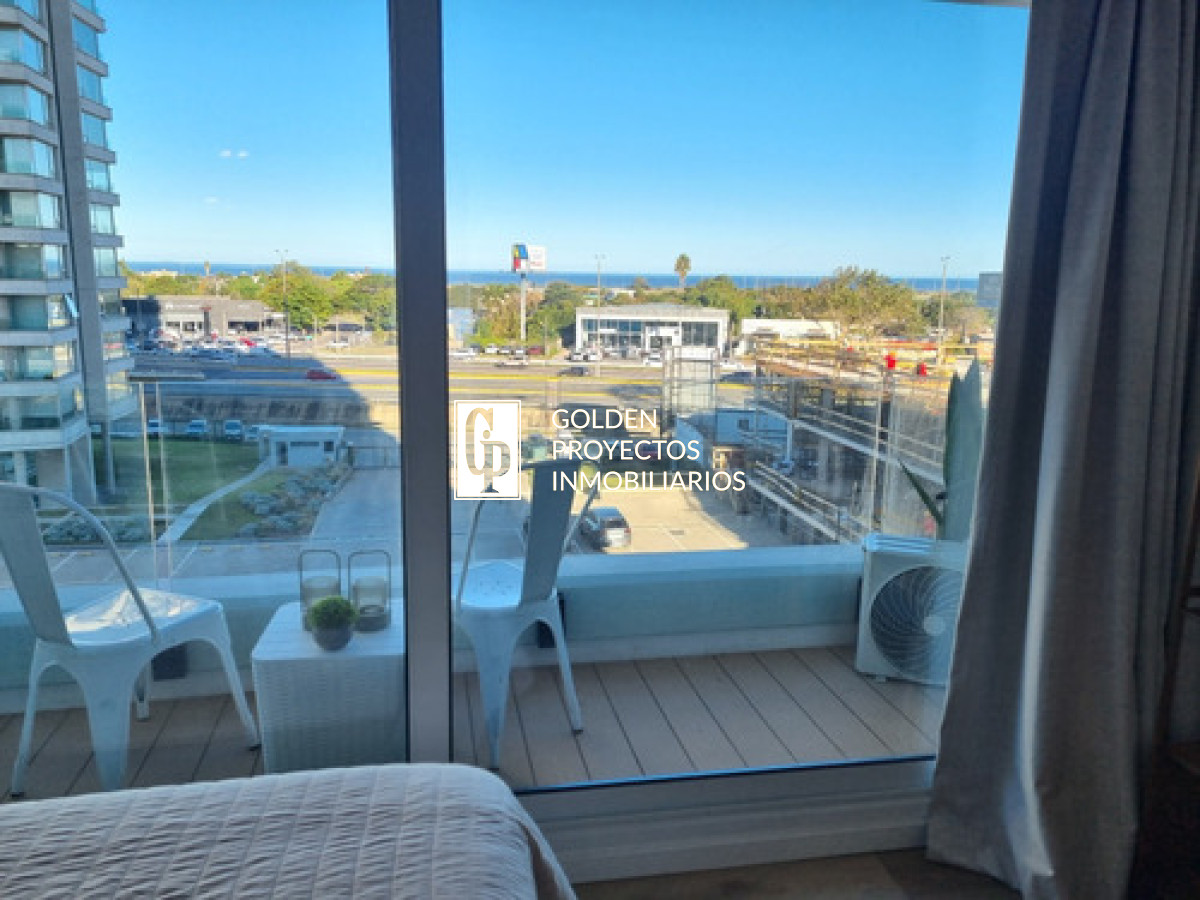 Apartamento ID.528/Monoambiente-Amoblado-En-Alquiler-Ventura-tower-Carrasco- - Monoambiente Amoblado En Alquiler Ventura tower Carrasco 