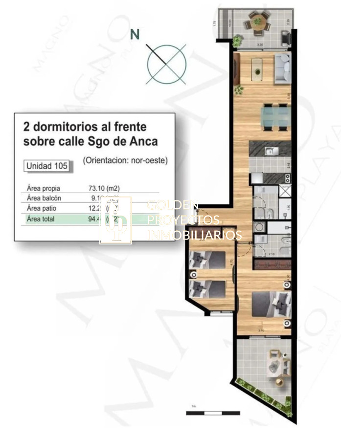 Apartamento ID.681 - Apartamento en Venta un Dormitorio en Viva Playa , Malvin