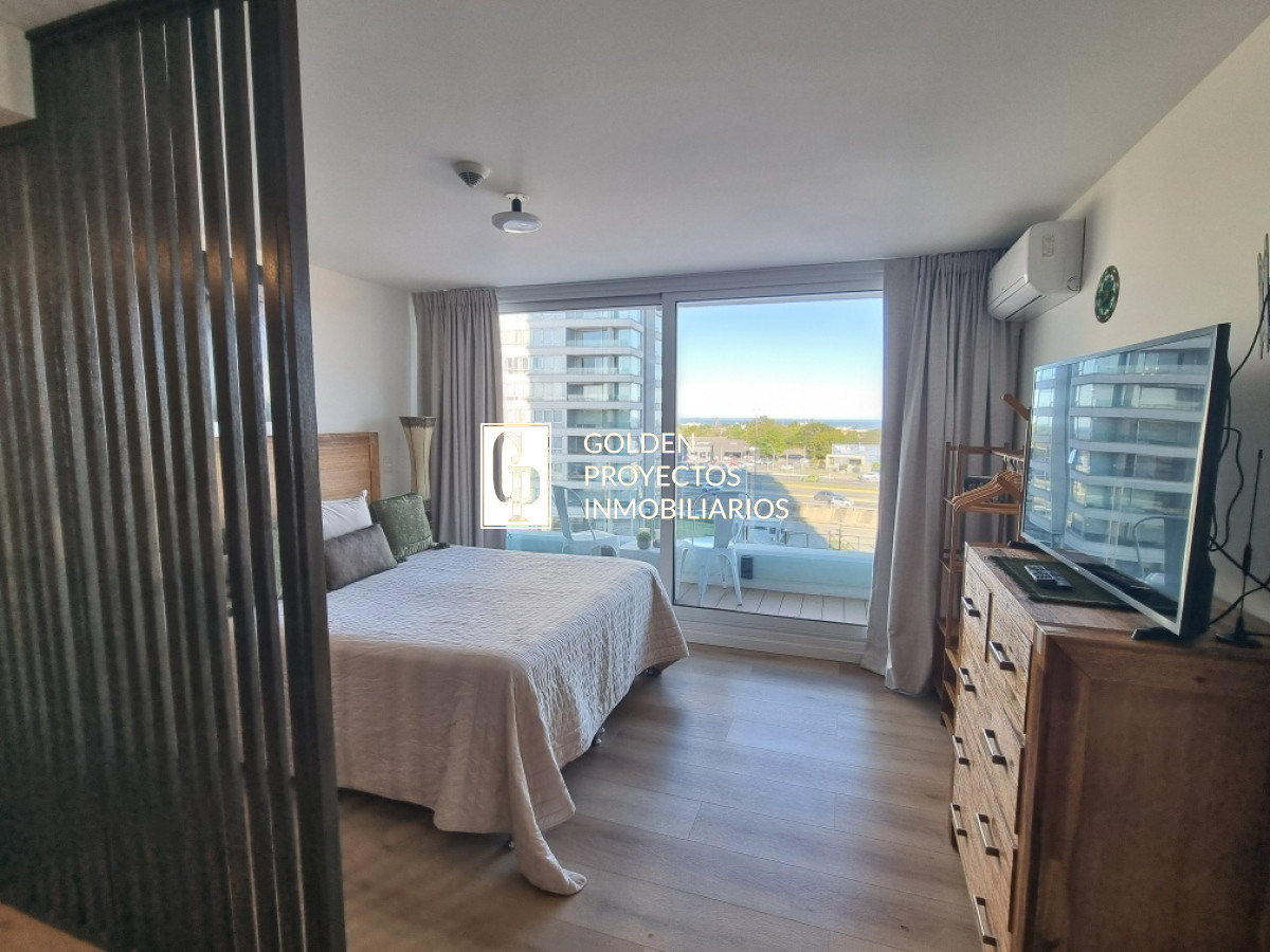 Apartamento ID.528/Monoambiente-Amoblado-En-Alquiler-Ventura-tower-Carrasco- - Monoambiente Amoblado En Alquiler Ventura tower Carrasco 
