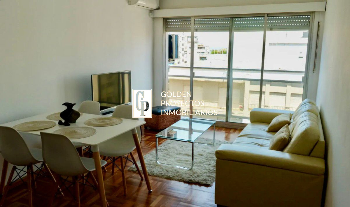 Apartamento ID.720/Apartamento-en-Alquiler-1-Dormitorio-Amueblado-en-Pocitos - Apartamento en Alquiler 1 Dormitorio Amueblado en Pocitos