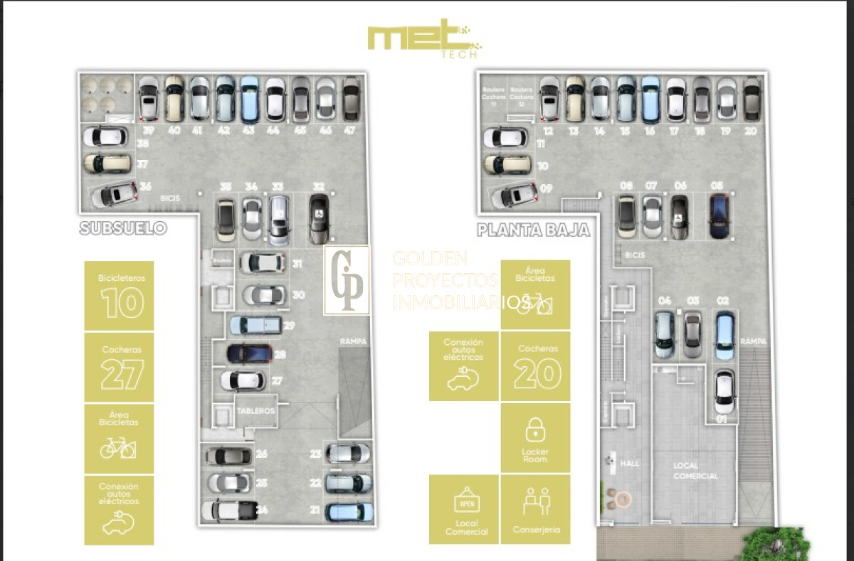 Apartamento ID.357 - Monoambiente en Venta en  MET TECH Cordón