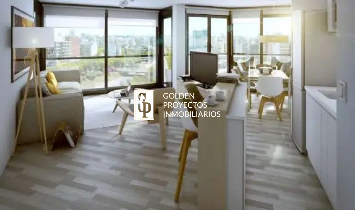 Apartamento ID.675 - Apartamento en Venta un  Dormitorio en Living Marina ,Punta Carretas