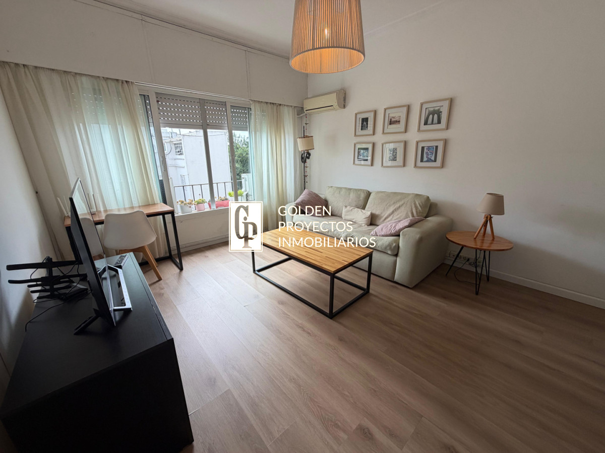 Apartamento ID.721/Apartamento-en-Alquiler-1-Dormitorio-Amueblado-Pocitos - Apartamento en Alquiler 1 Dormitorio Amueblado Pocitos