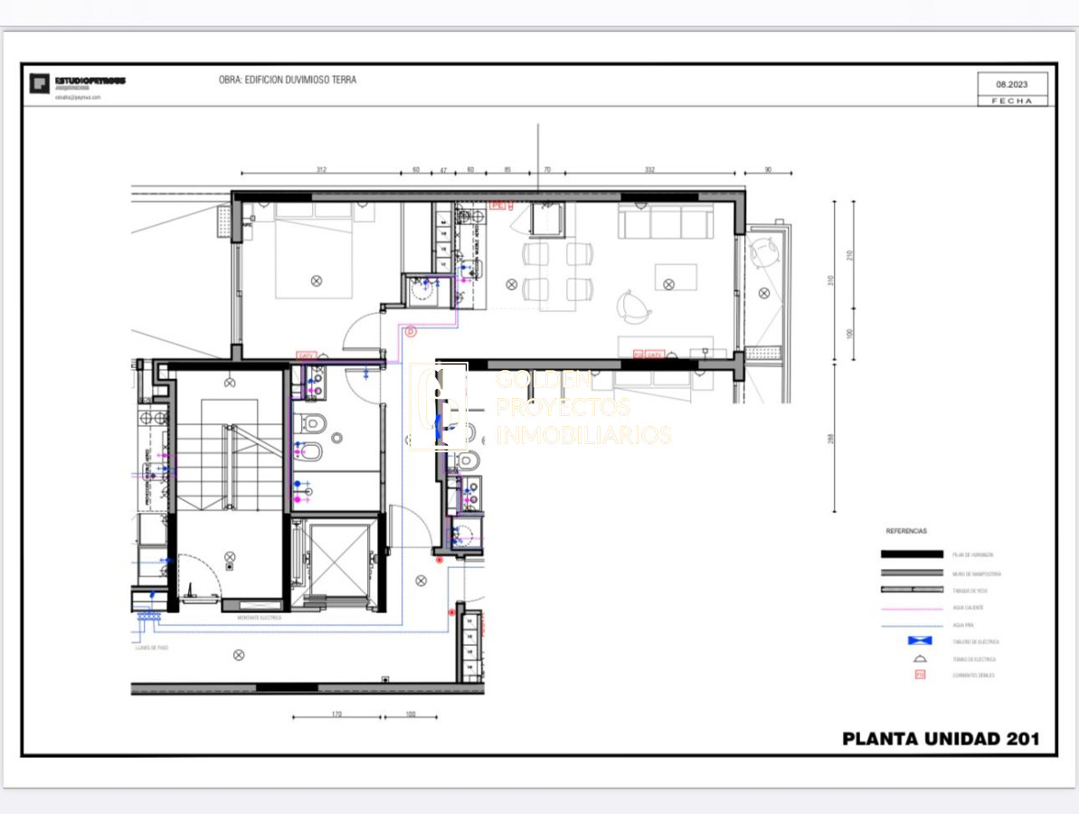 Apartamento ID.558/Apartamento-En-Alquiler-De-1-Dormitorio-Con-Cochera-En-Tres-Cruces- - Apartamento En Alquiler De 1 Dormitorio Con Cochera En Tres Cruces 