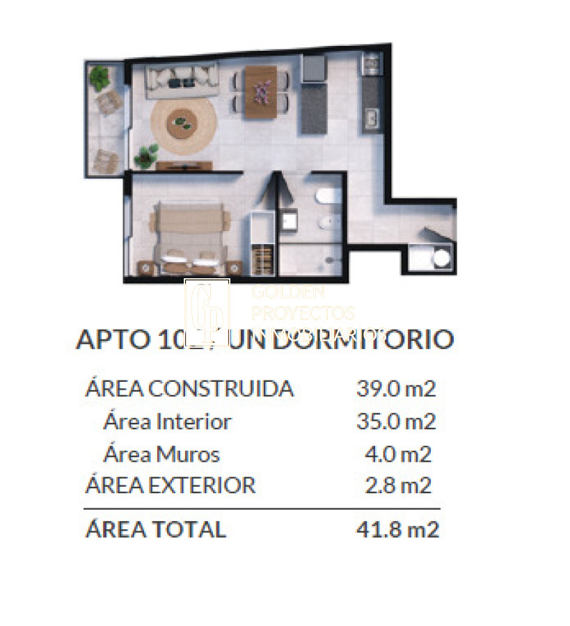 Apartamento ID.516 - Apartamento en Venta 1  dormitorio , Edificio Oblivion Cordòn
