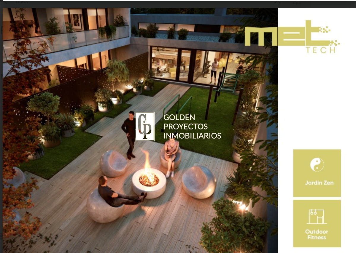 Apartamento ID.357 - Monoambiente en Venta en  MET TECH Cordón