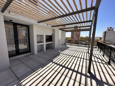 Apartamento ID.558/Apartamento-En-Alquiler-De-1-Dormitorio-Con-Cochera-En-Tres-Cruces- - Apartamento En Alquiler De 1 Dormitorio Con Cochera En Tres Cruces 