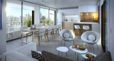 Apartamento ID.675 - Apartamento en Venta un  Dormitorio en Living Marina ,Punta Carretas