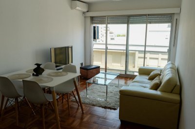 Apartamento ID.720 - Apartamento En Alquiler Amoblado De 1 Dormitorio En Pocitos