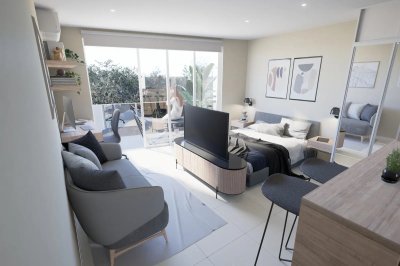 Apartamento ID.663 - Apartamento en Venta un Dormitorio en Kiu Tower Cibils , La Blanqueada