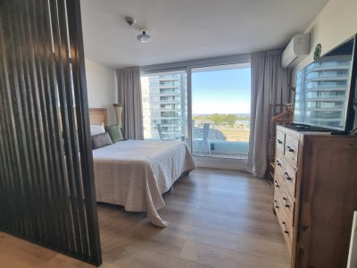 Apartamento ID.528/Monoambiente-Amoblado-En-Alquiler-Ventura-tower-Carrasco- - Monoambiente Amoblado En Alquiler Ventura tower Carrasco 