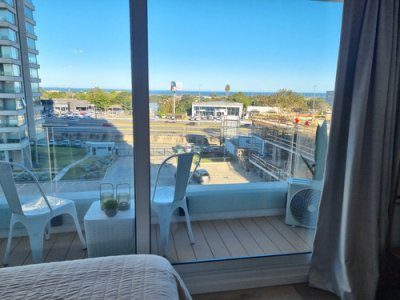 Apartamento ID.528/Monoambiente-Amoblado-En-Alquiler-Ventura-tower-Carrasco- - Monoambiente Amoblado En Alquiler Ventura tower Carrasco 