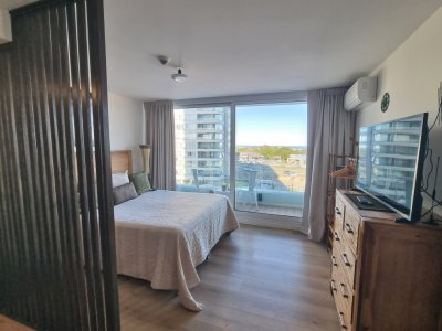 Apartamento ID.528/Monoambiente-Amoblado-En-Alquiler-Ventura-tower-Carrasco- - Monoambiente Amoblado En Alquiler Ventura tower Carrasco 