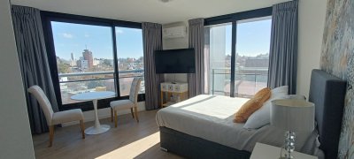 Apartamento ID.555/Monoambiente-En-Alquiler-Amoblado-En-Buceo - Monoambiente En Alquiler Amoblado En Buceo