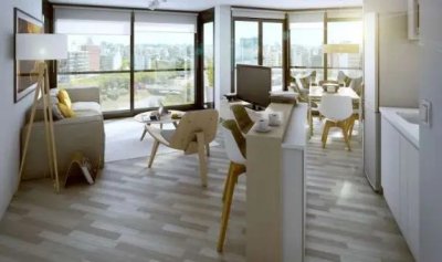Apartamento ID.675 - Apartamento en Venta un  Dormitorio en Living Marina ,Punta Carretas